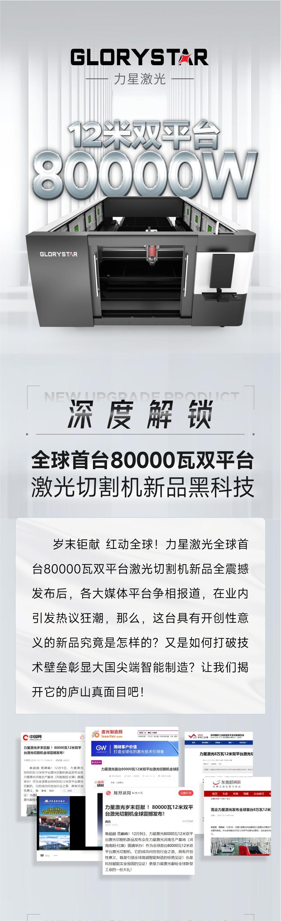 深度解鎖:全球首臺(tái)80000瓦雙平臺(tái)激光切割機(jī)新品黑科技! 深度解鎖:全球首臺(tái)80000瓦雙平臺(tái)激光切割機(jī)新品黑科技!