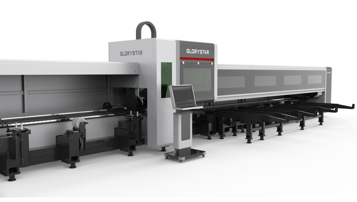 力星激光NS-HG SERIES三卡盤光纖激光管材切割機(jī)——實現(xiàn)零尾料切割的材料成本節(jié)省利器！