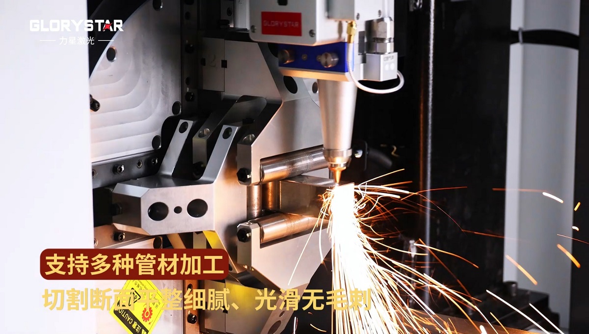 1000W-6000W雙卡盤激光切管機(jī)，高效智能管材加工
